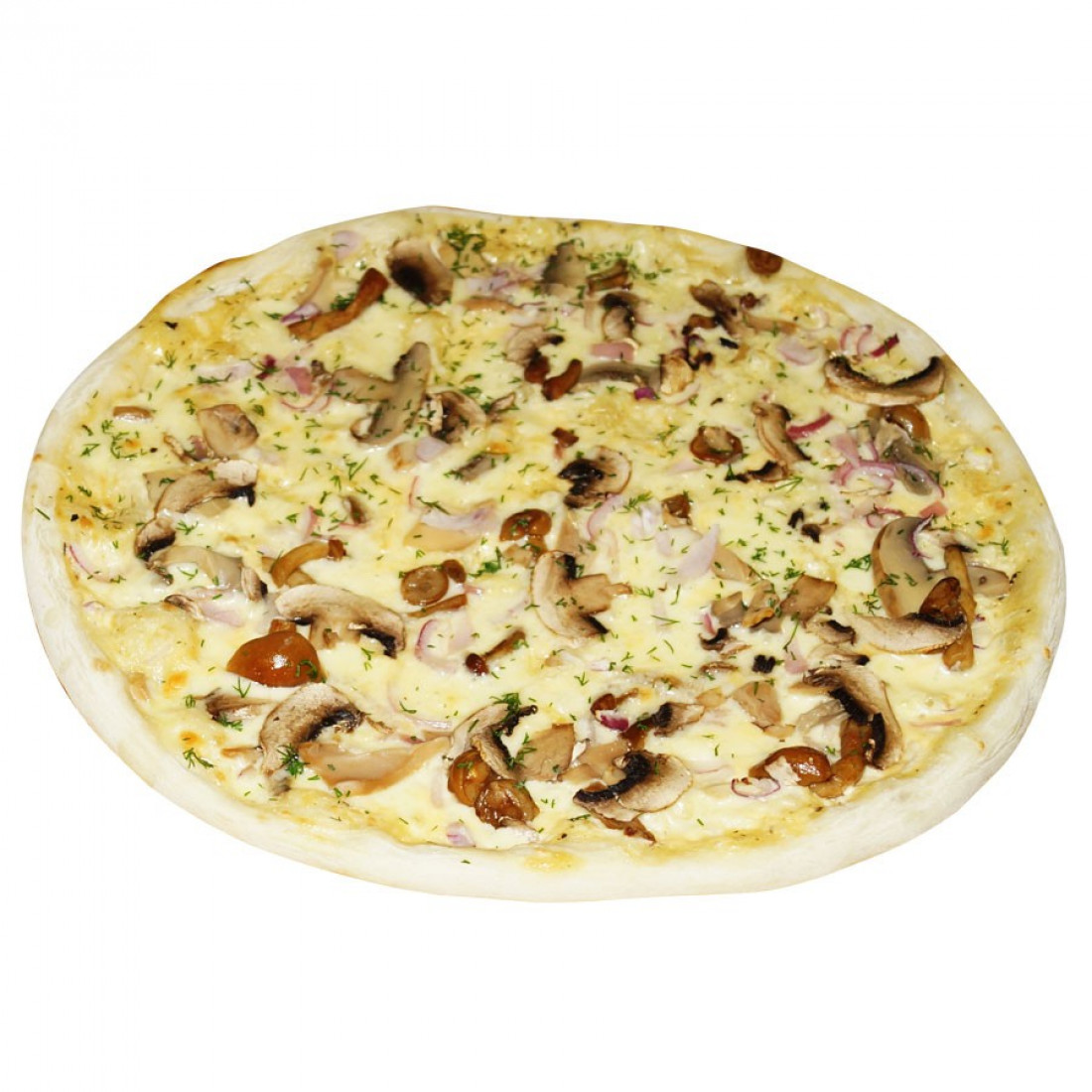 пицца грибная с белым соусом рецепт фото 21